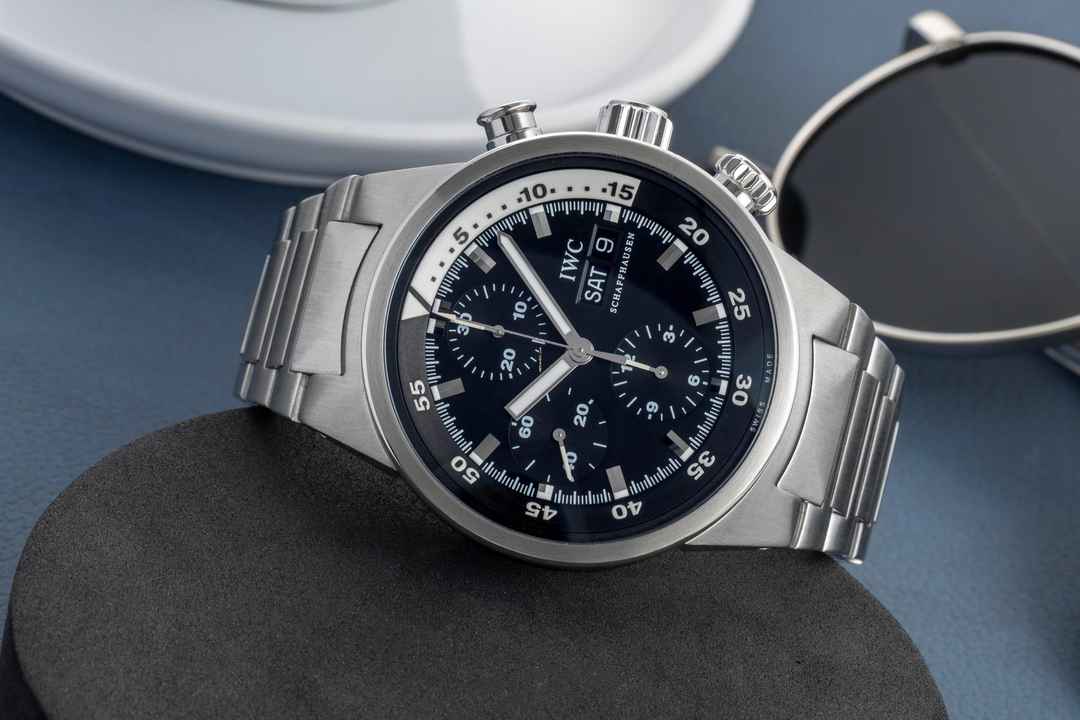 IWC Aquatimer Chronograph ocelová automatická pánská hodinky Ref. IW371928 krabice
