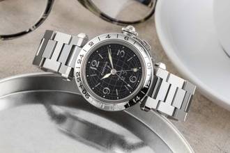 Thumbnail von Cartier Pasha C GMT Büyük Tarih Otomatik Çelik Erkek Saat Ref. W31049M7