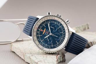 Thumbnail von Breitling Navitimer 1 B01 Chronographe 46 Automatique réf. AB0127 papiers 2018