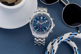 Thumbnail von オメガ シーマスター ダイバー 300 M クロノグラフ 44MM 参照番号 212.30.44.50.03.001 B&P