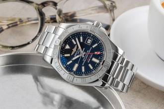 Thumbnail von Breitling Avenger II GMT Steel Automatic Men's Watch Ref. A32390111B1A1 B&P 2020
