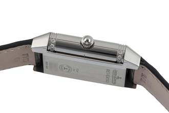 Thumbnail von Jaeger-LeCoultre Reverso Duetto Classique Lady Diamanten Handaufzug Ref. Q2568402 256.8.75