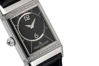 Thumbnail von Jaeger-LeCoultre Reverso Duetto Classique Lady Diamanten Handaufzug Ref. Q2568402 256.8.75