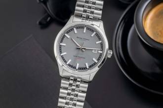 Thumbnail von Bruno Söhnle Glashütte Turin acier automatique montre pour homme réf. 17-12230-840 B&P neuf