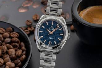 Thumbnail von Omega Seamaster Aqua Terra Stalen Automatische Dameshorloge Ref. 220.10.34.20.03.001 B&P