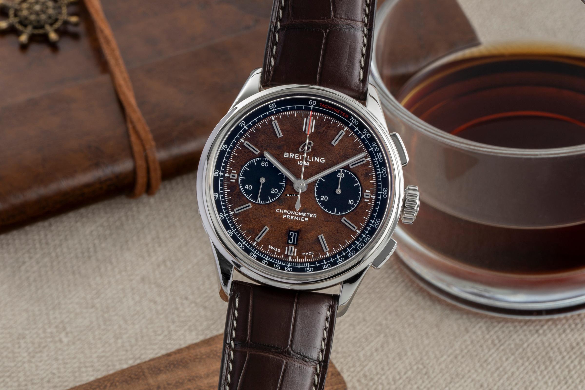 Breitling Premier B01 Kronograf Çelik Otomatik Ref. AB01181A1Q1X1 Sınırlı