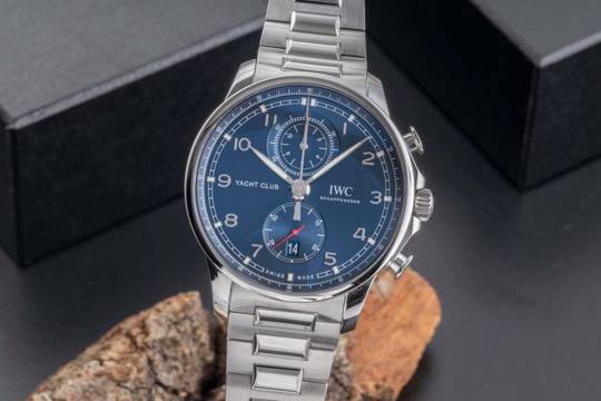 IWC Portugieser Yacht Club Chronograaf Flyback Automaat Ref. IW390701 B&P 2020