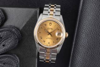 Thumbnail von Tudor Prince Date Stahl / Gold Automatik Ref. 74033 Karte 2016
