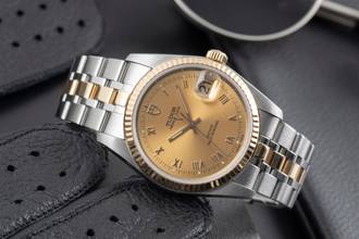 Thumbnail von Tudor Prince Date Stahl / Gold Automatik Ref. 74033 Karte 2016