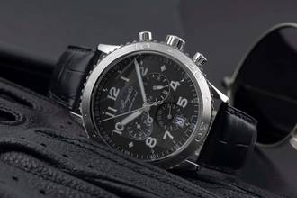 Thumbnail von Breguet Type XX - XXI - XXII Chronograph Flyback Stahl Automatik Herrenuhr Ref. 3810