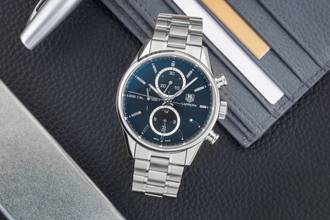 Thumbnail von TAG Heuer Carrera Calibre 1887 Cronografo in acciaio Automatico Orologio da uomo Ref. CAR2110-0