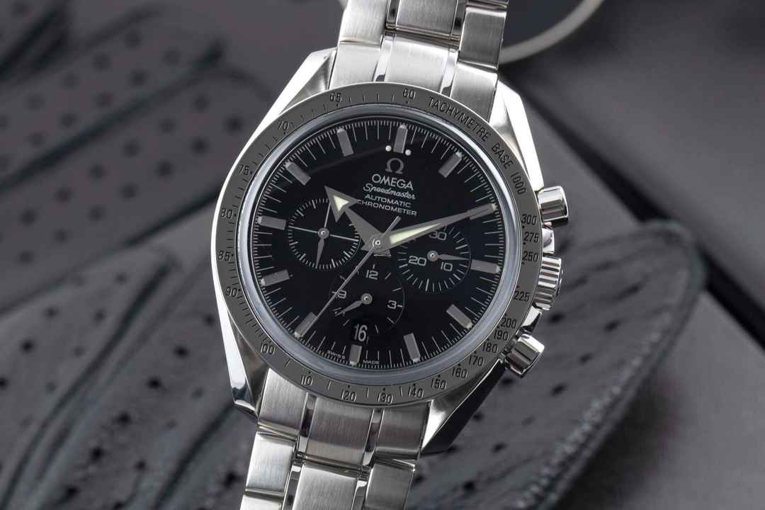 Omega Speedmaster Broad Arrow Chronograph Automatic Men's Watch 3551.50.00 Box