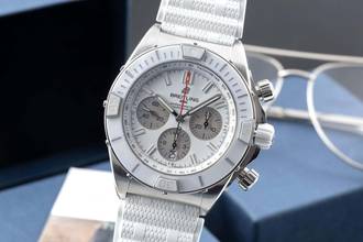 Thumbnail von Breitling Superchronamat B01 44 Edycja Japonii Ref.AB0136A71A1S1 B&P