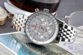 Thumbnail von Breitling Montbrillant 01 Navitimer Montbrillant 01 Acciaio Automatico Ref AB013012/G735 B&P 2014