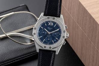 Thumbnail von Chopard St. Moritz Chronograph Stahl Automatik Herrenuhr Ref. 268352-3001 Box