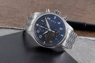 Thumbnail von Reloj de piloto IWC Spitfire Cronógrafo Acero Automático Ref. IW387804 Documentos