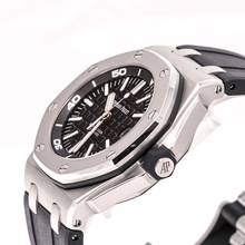 Thumbnail von Audemars Piguet Royal Oak Offshore Diver 42 – 15703ST.OO.A002CA.01 – als NIEUW – 08/2014 Volledige set