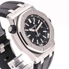 Thumbnail von Audemars Piguet Royal Oak Offshore Diver 42 – 15703ST.OO.A002CA.01 – als NIEUW – 08/2014 Volledige set