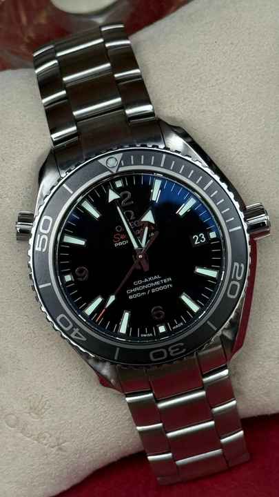 Omega Seamaster Planet Ocean w doskonałym stanie, serwisowana, z dokumentami - 2014