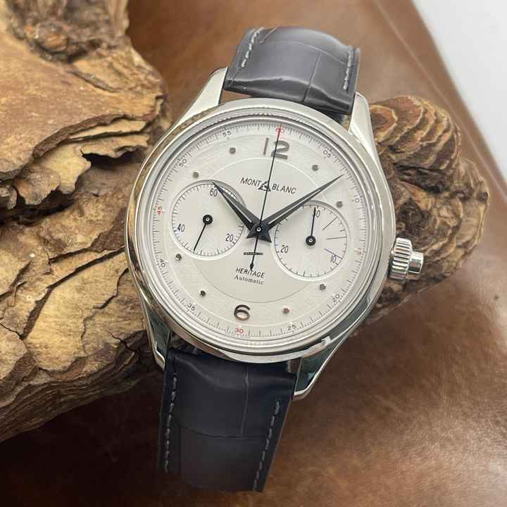  Montblanc Heritage Chronométrie Heritage Monopusher Chronograph - NEUWARE - FULLSET 2025 - Ref. MB 119951 