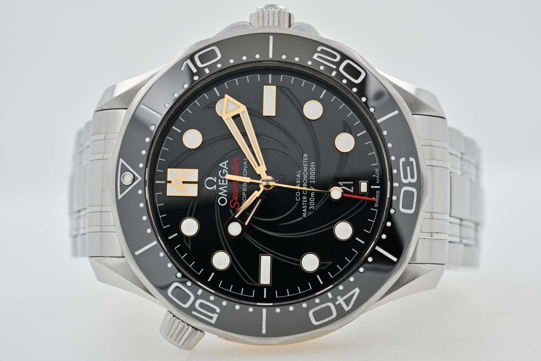Omega Seamaster Diver 300 M Professional Diver 300 Limited James Bond 007 21022422001004