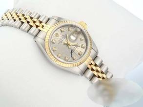 Thumbnail von Rolex Lady-Datejust Edelstahl Gelbgold 750 Diamanten Automatik Gold Stahl Damen