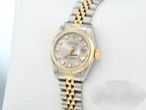Thumbnail von Rolex Lady-Datejust Edelstahl Gelbgold 750 Diamanten Automatik Gold Stahl Damen