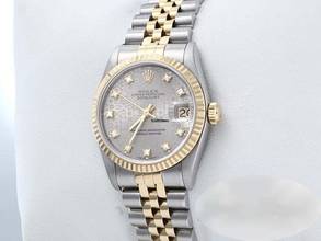 Thumbnail von Rolex Datejust 31 Stahl Gelbgold 750 Diamanten Automatik Gold Stahl