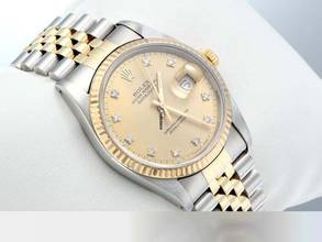 Thumbnail von Rolex Datejust 36 36mm 16233 Edelstahl Gelbgold 750 Automatik Stainless Steel 18kt Yellow Gold Jubilé-band Chronometer Oyster