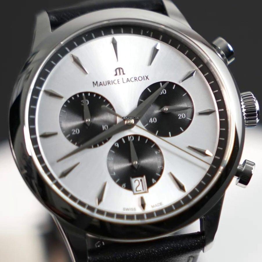 Maurice Lacroix 1975 QUARTZ CHRONOGRAPH 40MM NEW FULL SET