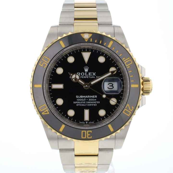  Rolex Submariner Date Steel Gold 126613LN 