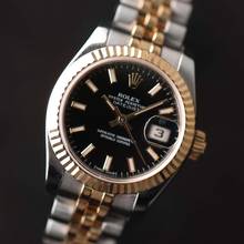 Thumbnail von Rolex Lady-Datejust 26 Jubilee Steel/Gold Black Dial