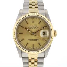 Thumbnail von Rolex Datejust 36 Steel/Gold Champagne Dial
