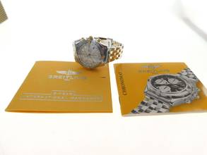 Thumbnail von Breitling Chronomat GT Stahl Gold mit Stahl Gold Pilotband im Top Zustand B & P Full Set im Top Zustand