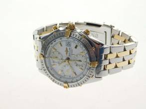 Thumbnail von Breitling Chronomat GT Stahl Gold mit Stahl Gold Pilotband im Top Zustand B & P Full Set im Top Zustand