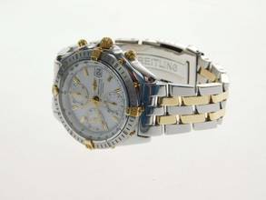 Thumbnail von Breitling Chronomat GT Stahl Gold mit Stahl Gold Pilotband im Top Zustand B & P Full Set im Top Zustand