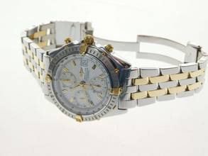 Thumbnail von Breitling Chronomat GT Stahl Gold mit Stahl Gold Pilotband im Top Zustand B & P Full Set im Top Zustand