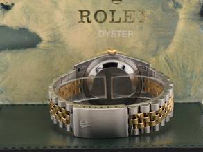 Thumbnail von Rolex Datejust 36 16233 Black Diamonds Dial - After Diamonds Bezel - Full Set 36mm