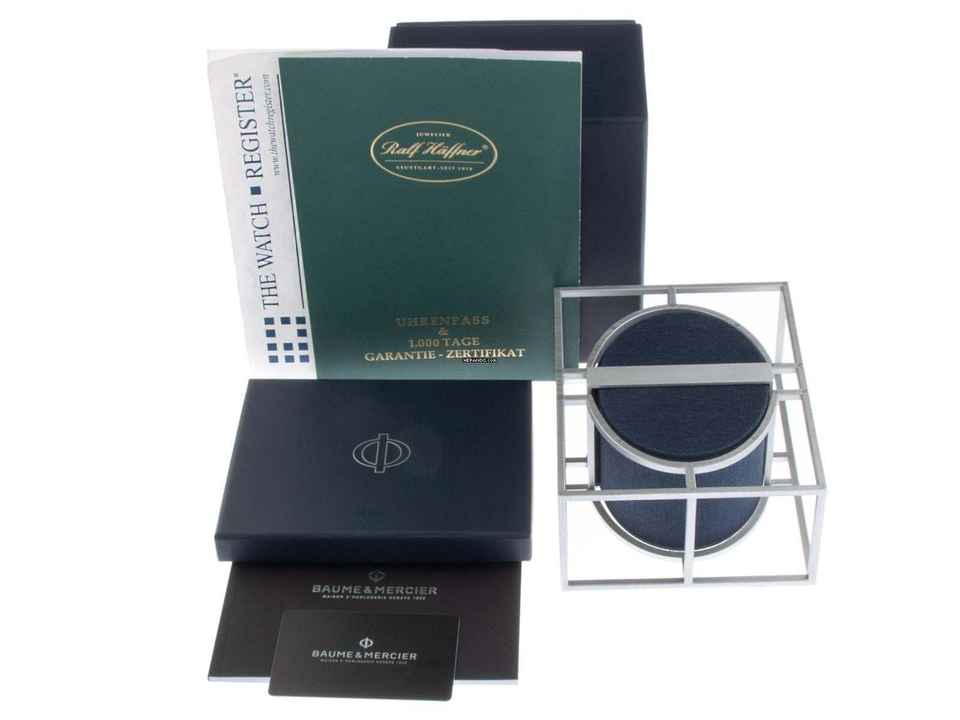  Baume & Mercier Riviera Date Ref.M0A10660 2025 Full Set Ungetragen Riviera Faltschließe 