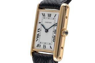 Thumbnail von Cartier Tank Louis Cartier LM 18k (0,750) Gold Medium Size Ref. W1512856 88105