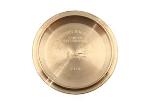 Thumbnail von Rolex Daytona Chronograph 18k Gold Black Diamond Dial Ref. 116518 P-Serie