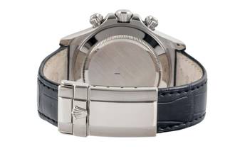 Thumbnail von Rolex Daytona Chronograph 18k Weissgold Black Diamond Dial Ref. 116519 B&P 2004