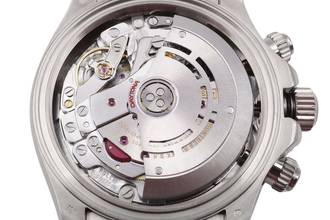 Thumbnail von Rolex Daytona Chronograph 18k Weissgold Black Diamond Dial Ref. 116519 B&P 2004