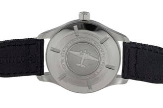 Thumbnail von IWC Fliegeruhr Mark Pilot Mark XX Blue Dial Stahl Automatik Herrenuhr Ref. IW328203 B&P 2023