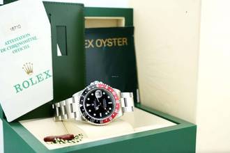 Thumbnail von Rolex GMT-Master II Coke - SWISS - UNWORN - 16710 1999