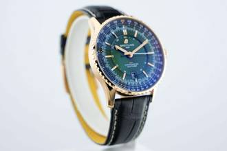 Thumbnail von Breitling Navitimer GMT 41MM - Green Dial - Rose Gold R32310 2024