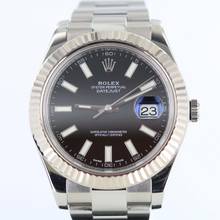 Thumbnail von Rolex Datejust II Ref.116334//Black Dial/Stahl/Weissgold//#KS
