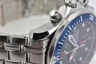 Thumbnail von Omega Seamaster Diver 300 M Professional Chronograph 2599.80 Blue Bezel