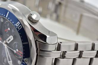 Thumbnail von Omega Seamaster Diver 300 M Professional Chronograph 2599.80 Blue Bezel