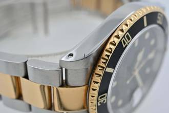 Thumbnail von Rolex Submariner Date 16613 Steel Gold 16613LN K-Series Rehaut LC170